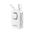 Newmine 2026 Fast Charging Power Bank with Built-in Cable - 10000mAh, 3C Certified, Travel Safe