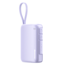 Newmine VF19S 10000mAh 22.5W Fast Charging Power Bank - 3C Certified, Built-in Cable, Travel Safe for Flights